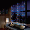 LED Multicolour Waterfall Curtain  (2x2m) - View 1