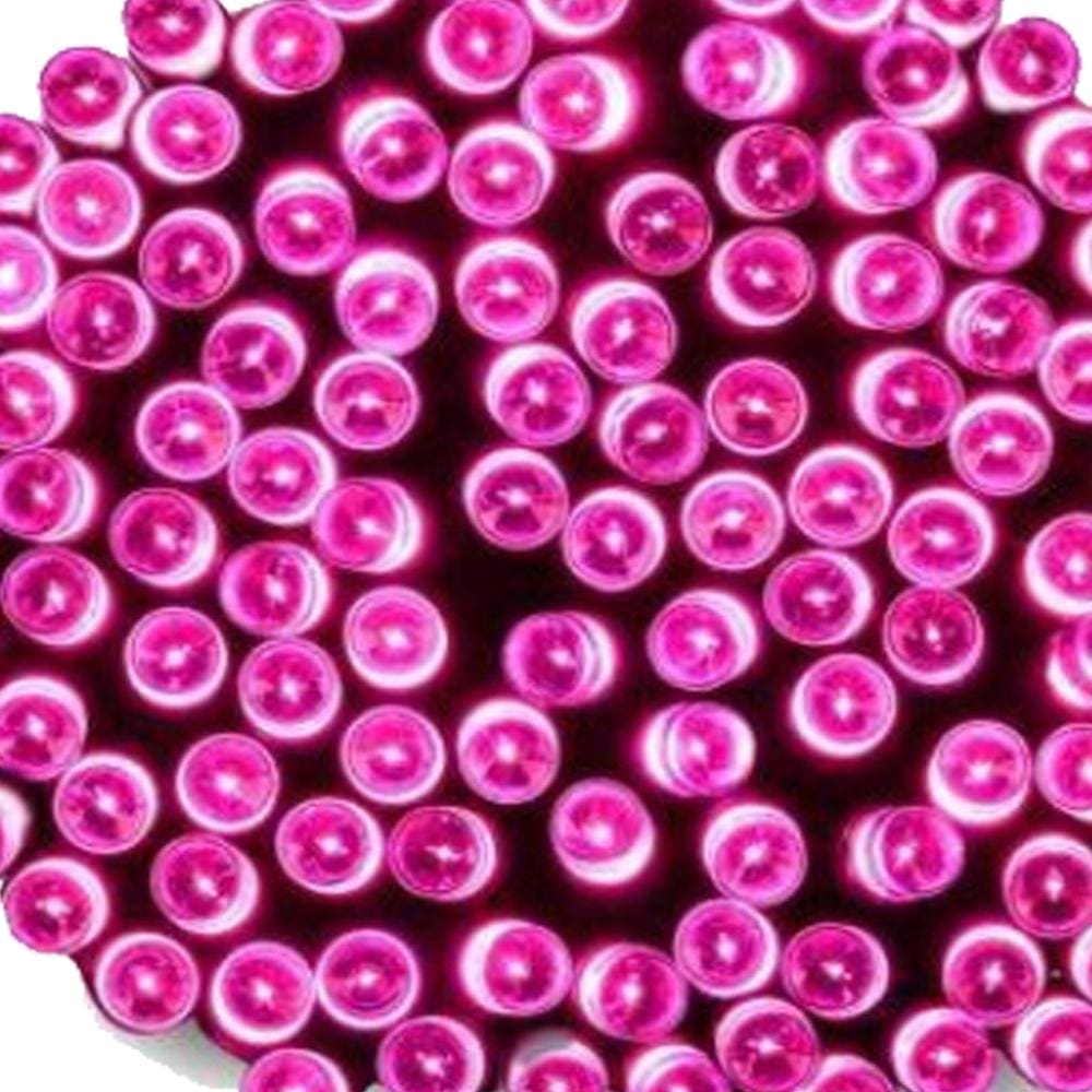LED Fairy Lights Pink (20m)