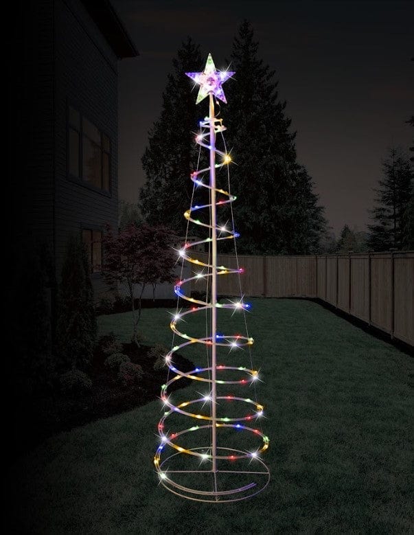 LED Multi Spiral Tree (1.5m)