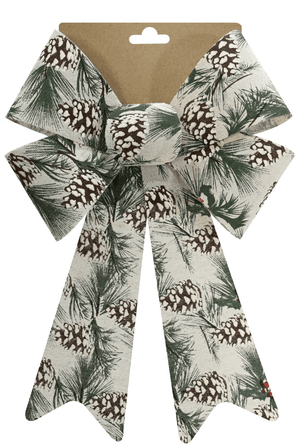 Natural Bow with Trees and Foliage Asst (38cm) - View 2