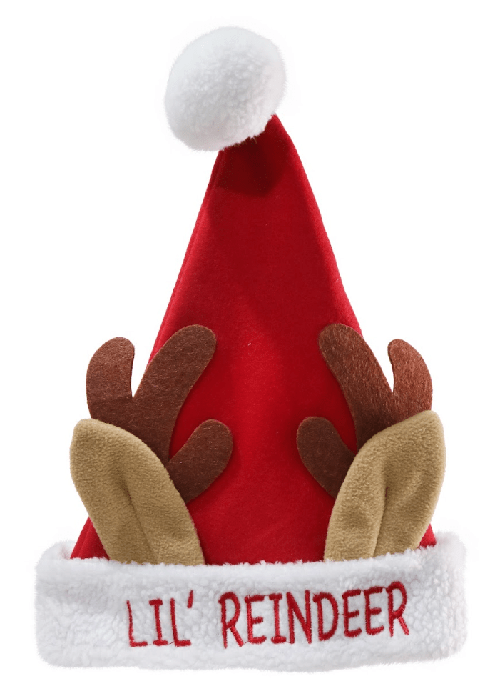 Reindeer Family Hat 3 Asst (40cm)