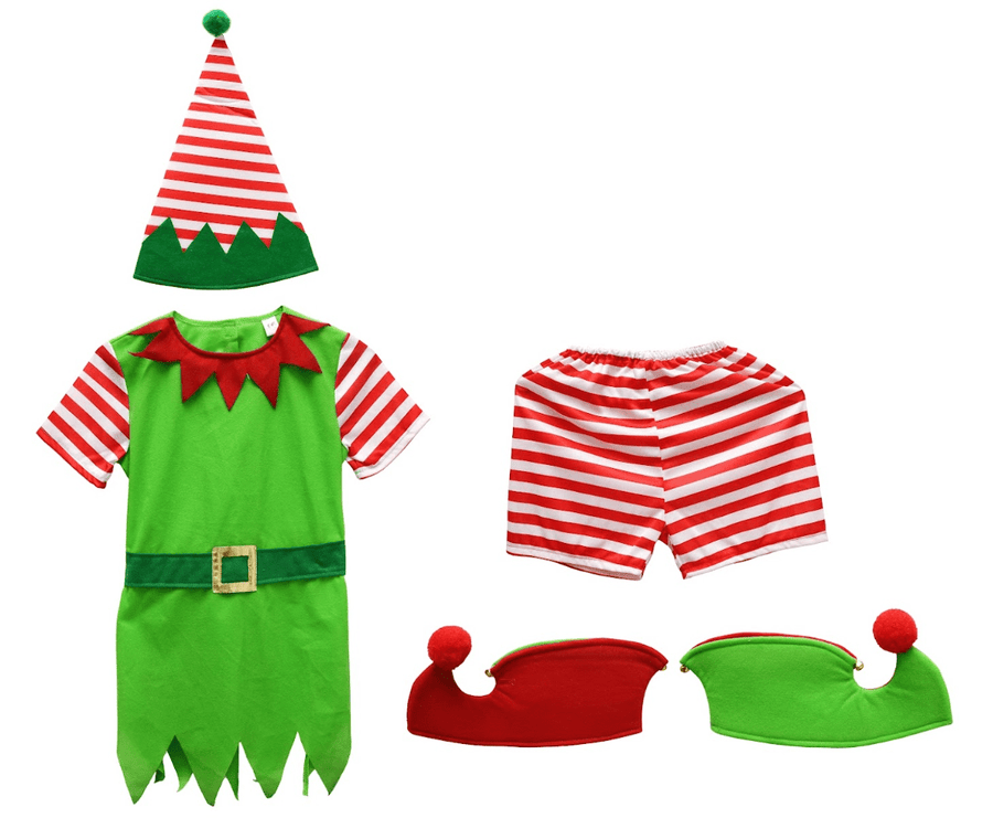 Elf Summer Costume Girl or Boy 2 Asst 5pc