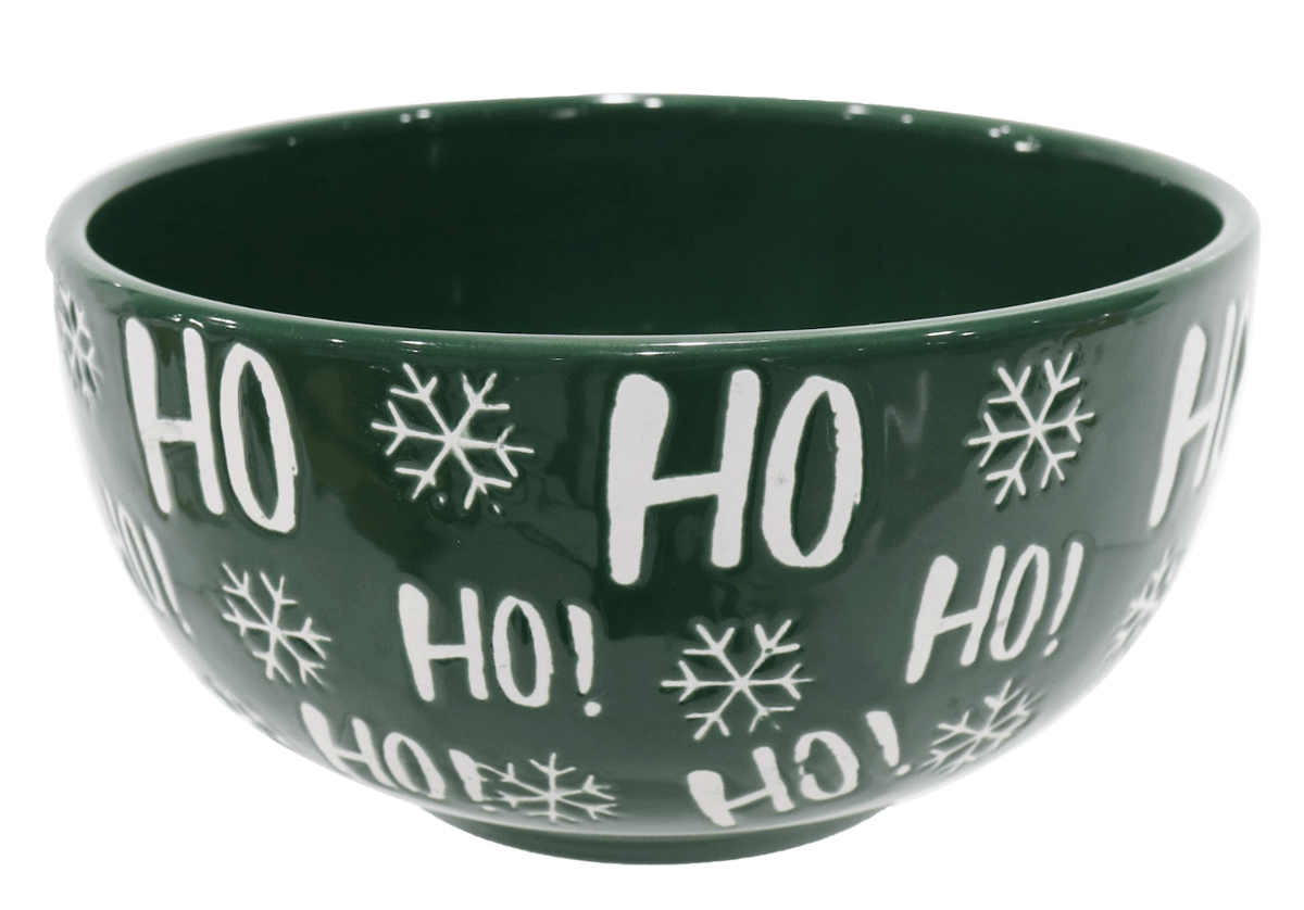 Christmas Ceramic Candy Bowl 3 Asst (15.5cm)