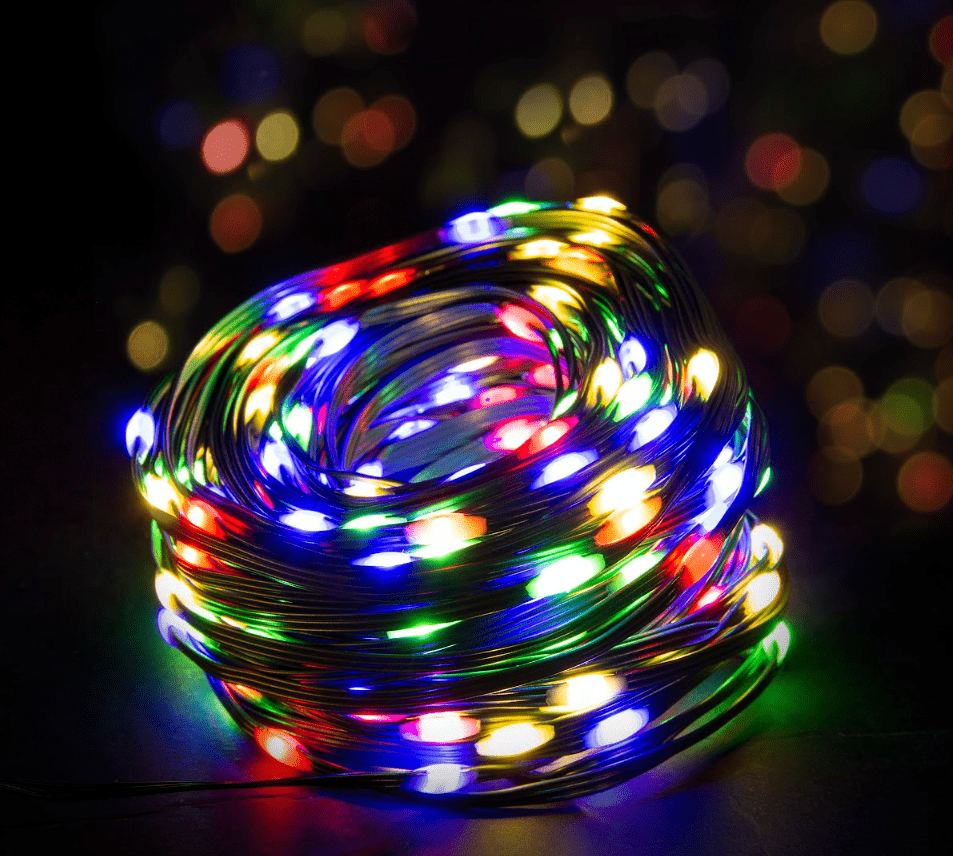 300 LED Easy-Wrap Flexi Fairy Lights 3 Asst
