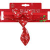 2 Pack Pet Bowtie & Necktie Set