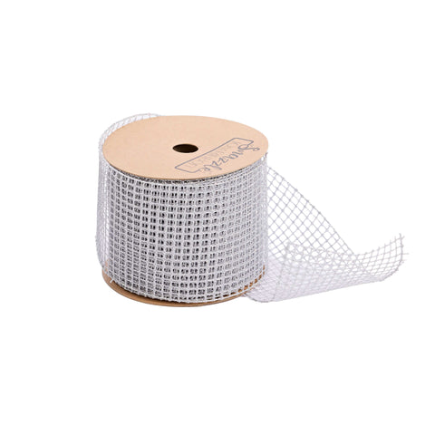 Silver Mesh Ribbon (10m)