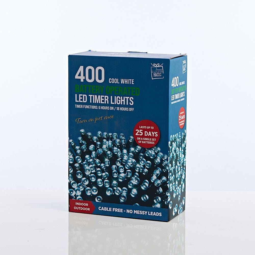 400 Battery LED Fairy Lights Asst - View 5