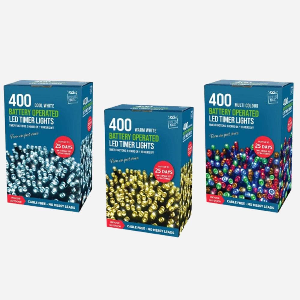 400 Battery LED Fairy Lights Asst - View 1