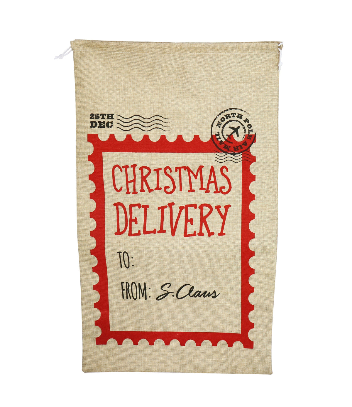 Christmas Stamp Sack Asst