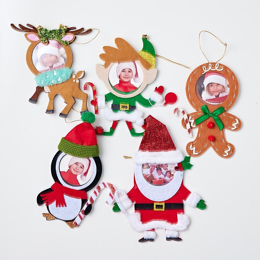 Christmas Felt Photo Frame Deco