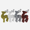 Tinsel Standing Reindeer Asst (30cm)