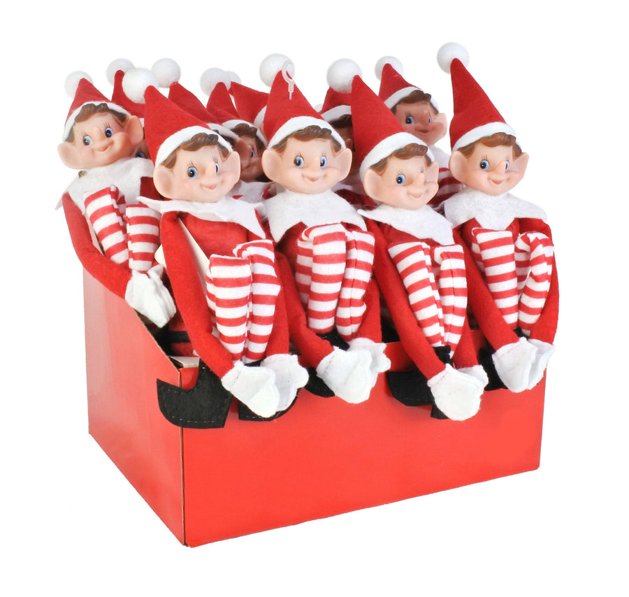 Shelf Sitting Elf (33cm)