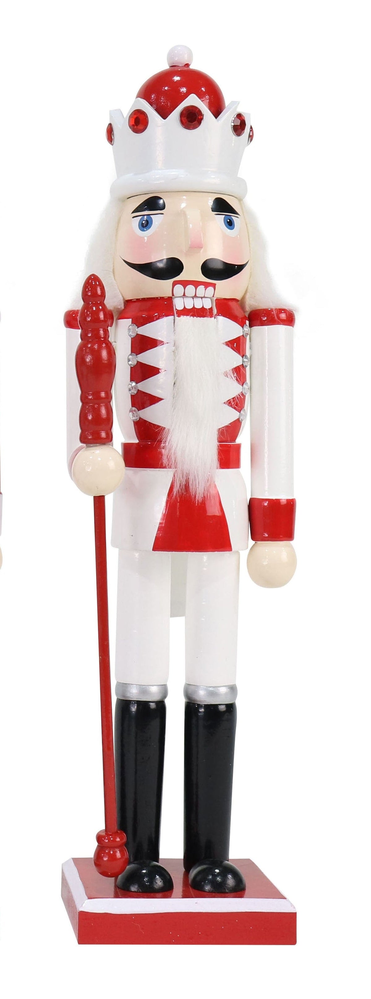 Red and White Nutcracker Asst (38cm)