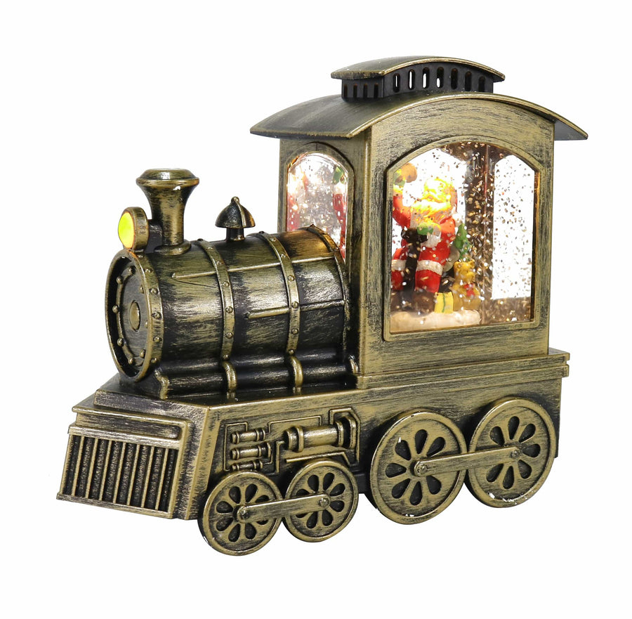 LED Glitter Swirl Musical Train Engine USB