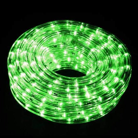 9M Connectable LED Rope Light - Green - Christmas World