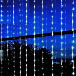 LED White Waterfall Curtain (1.2 x 2m) - View 2