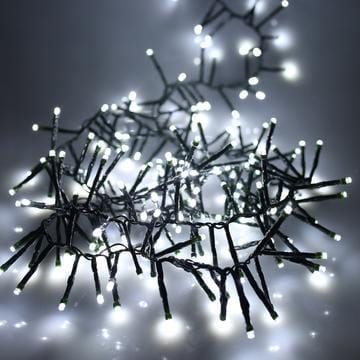 720 LED Cluster Lights White (10.4m) - View 2