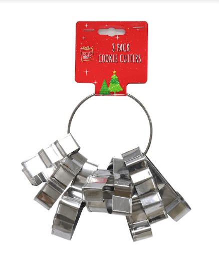 Cookie Cutters on Ring (8pc)