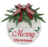 Hanging Retro Bauble Plaque (34cm)