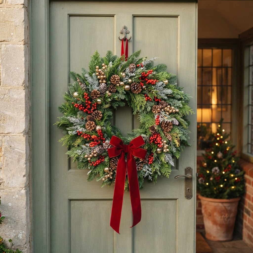 Wreaths & Garlands at Christmas World Canberra